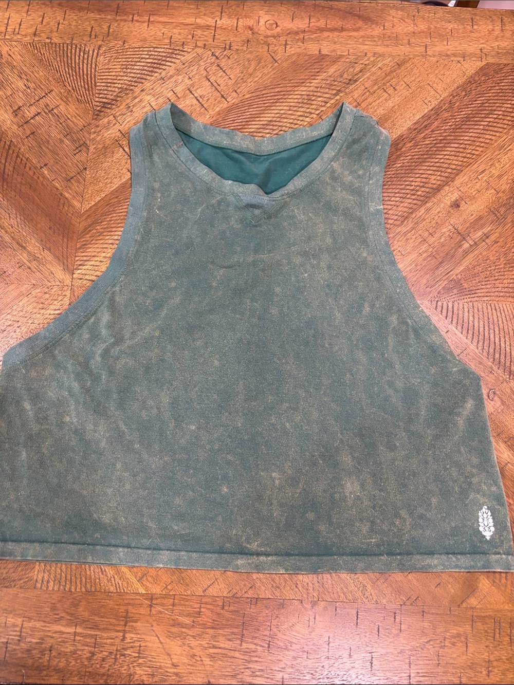 FP Movement by Free People Forest Green Muscle Tank